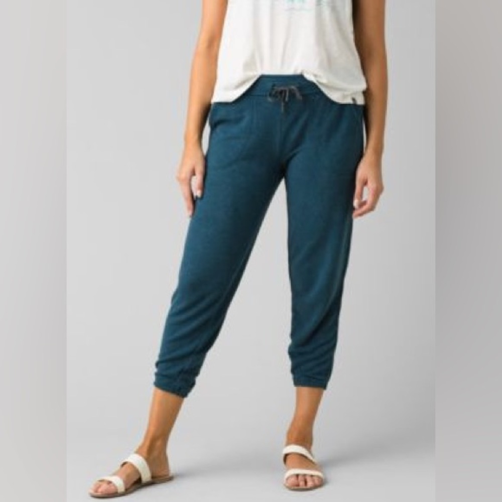 Prana Cozy Up Jogger Pants - XS - Atlantic Heather
